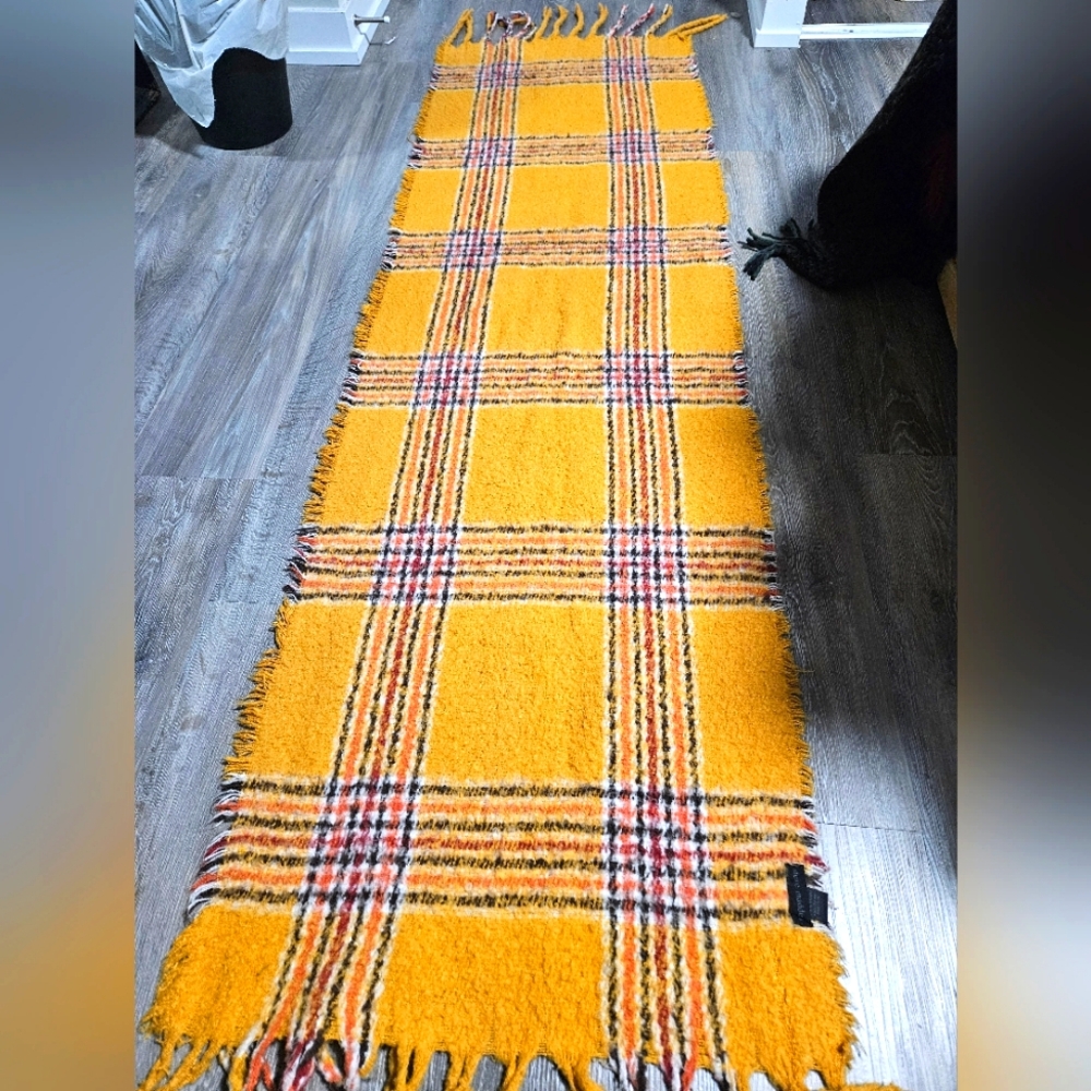 Oversized Plaid Steve Madden Scarf
